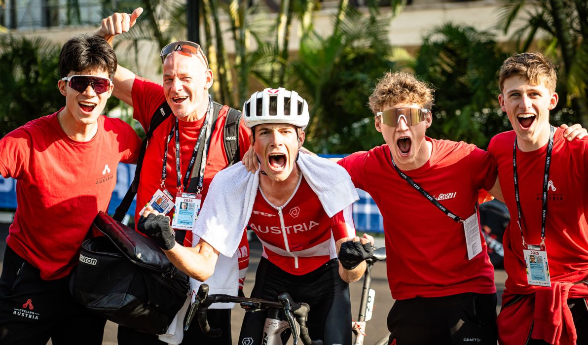 Marco Schrettl sorgte im vergangenen September mit Bronze im U23-Straßenrennen für einen besonderen Erfolg für den heimischen Radsportverband (Foto: Arne Mill)