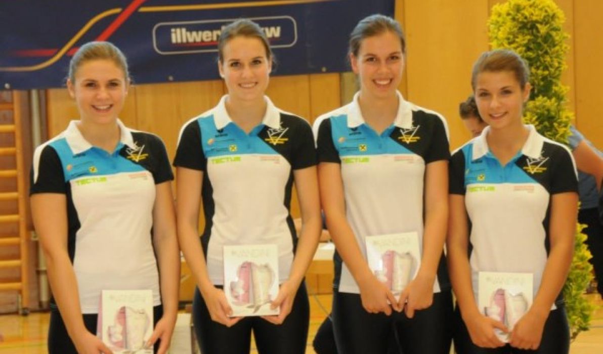 Boten eine starke Vorstellung, die 4 Girls aus Hohenems.