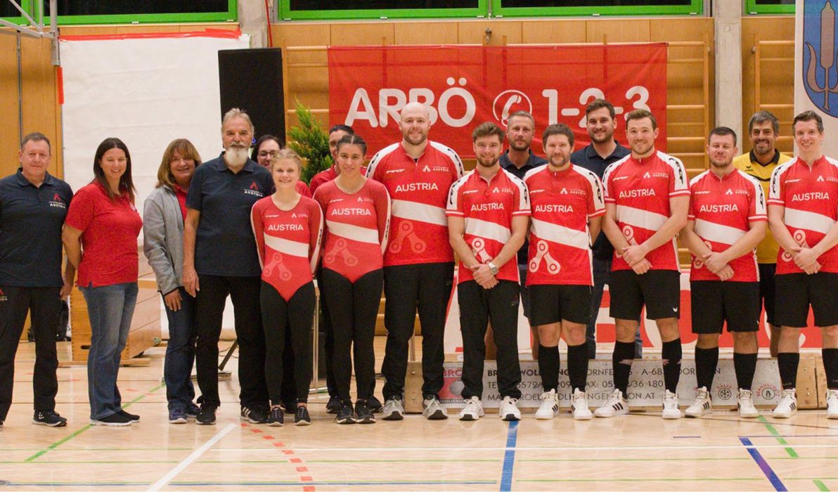 Das WM-Team für die Titelkämpfe in Ludwigsburg (Foto: Günter Nicolussi)