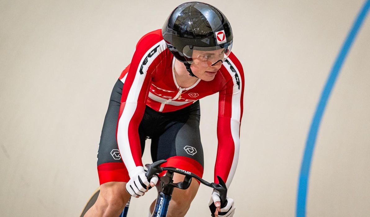 Raphael Kokas im Omnium bei den Weltmeisterschaften in Chile (Foto: Arne Mill)