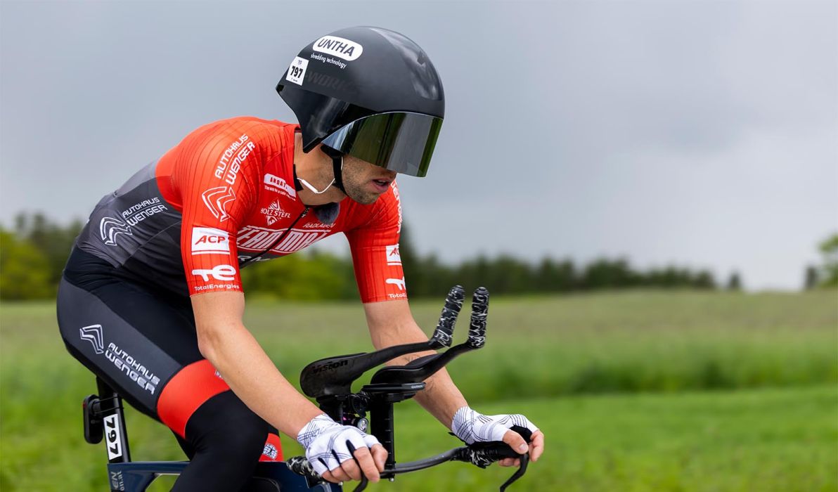Der Salzburger Dominik Meierhofer beim Race Around Niederösterreich (Foto: Steiger/RAN)