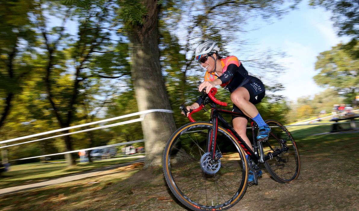 Stefanie Wacht, Obfrau des "Women´s Cycling Club" in Aktion Foto: E. Teubenbacher