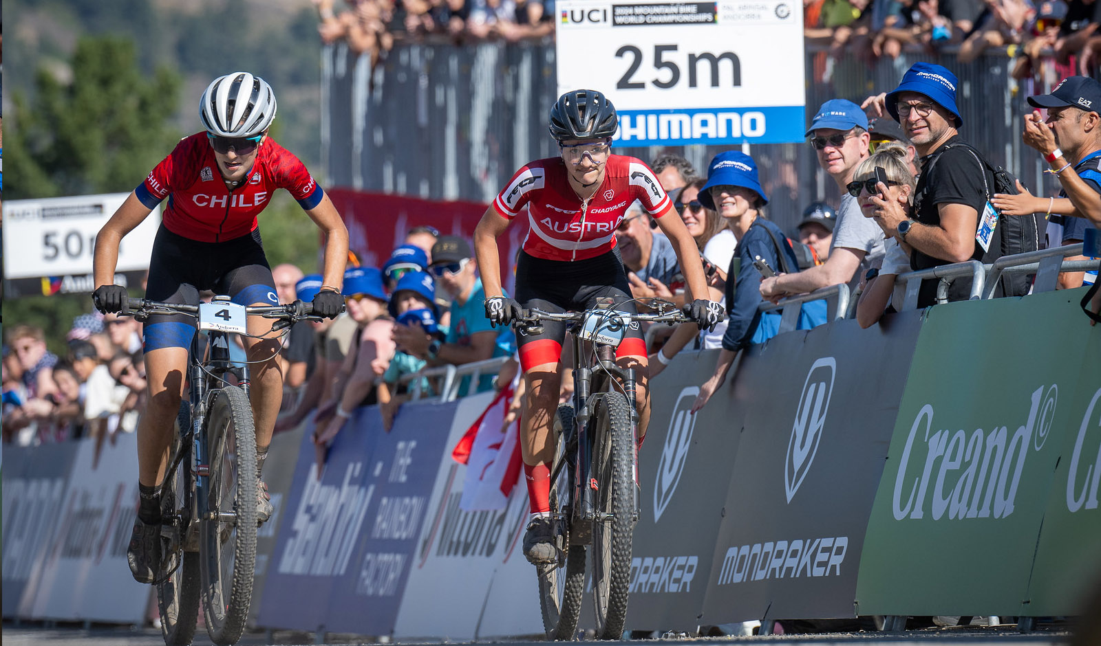 Antonia Grangl am Weg zum 7. Platz bei den Juniorinnen (Credit: Armin K&uuml;stenbr&uuml;ck/Cycling Austria)