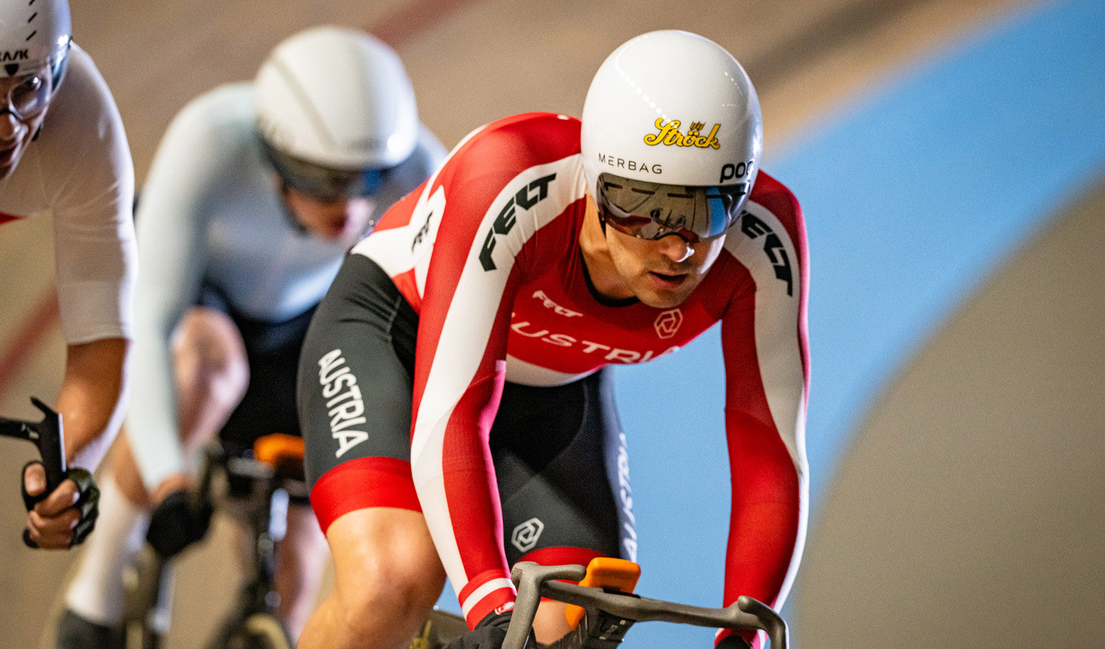 Tim Wafler wird F&uuml;nfter im Elimination Race bei der EM in Zolder (Credit: Arne Mill/Cycling Austria)