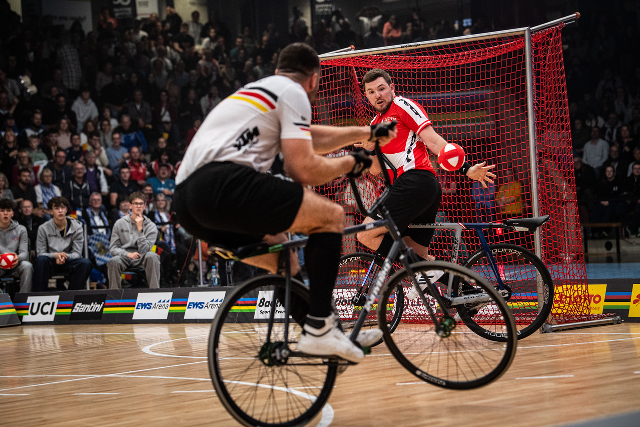 In der Heimat von Weltmeister Deutschland geht Patrick Schnetzer mit Markus Br&ouml;ll in das Abenteuer Titelverteidigung bei den Europameisterschaften in Amorbach (Foto: Drew Kaplan)