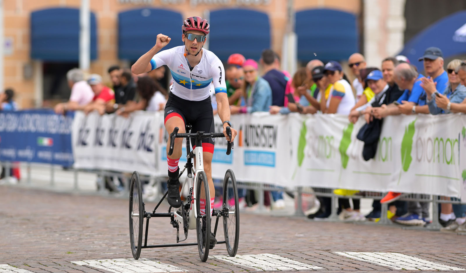 [article_img_Wolfgang Steinbichler beim Weltcup in Maniago (Credit: Jean-Baptiste Benavent/Cycling Austria)]