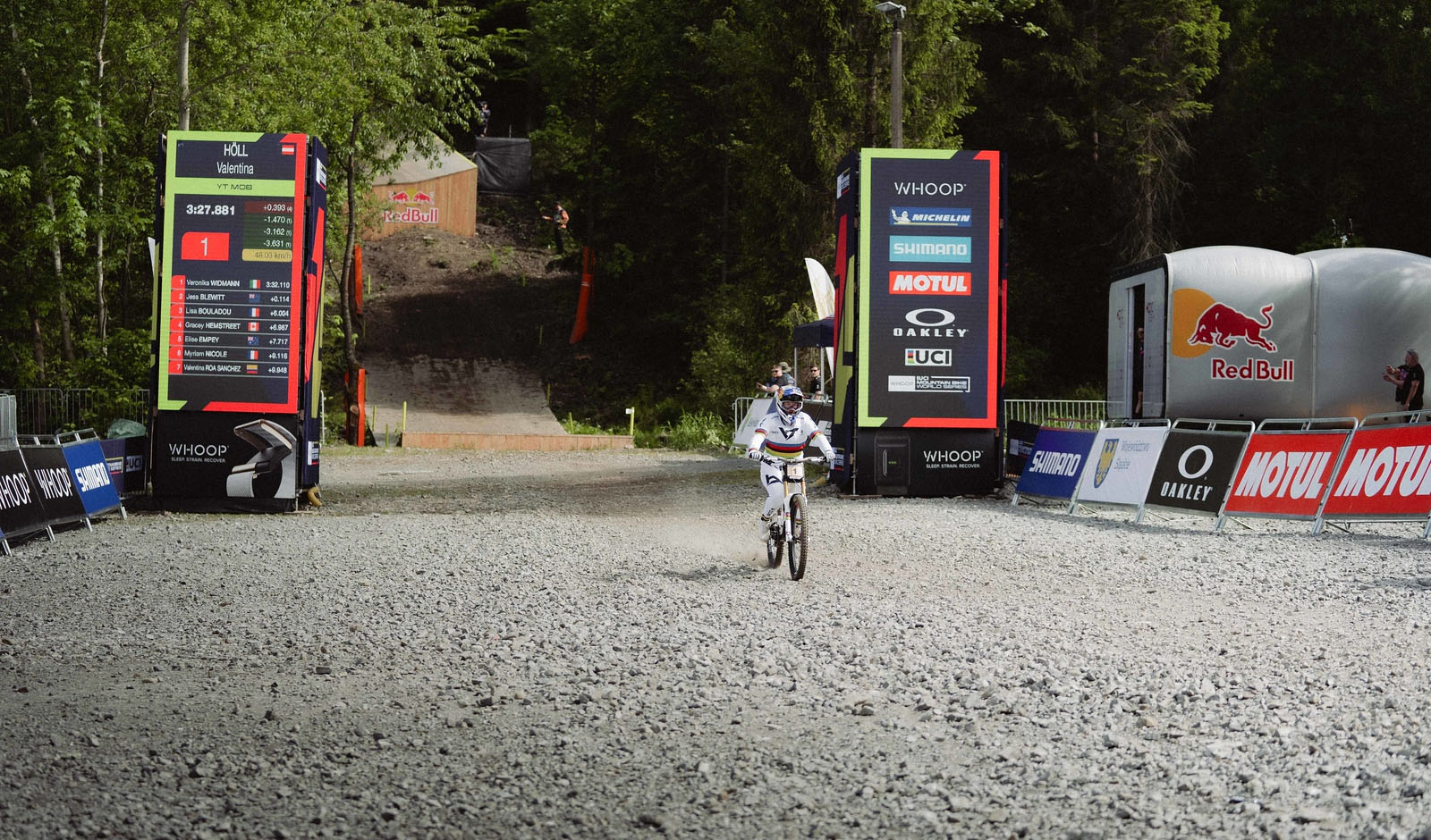 Valentina H&ouml;ll beim Weltcup in Bielsko-Biala (Credit: Monica Gasbichler/Cycling Austria)