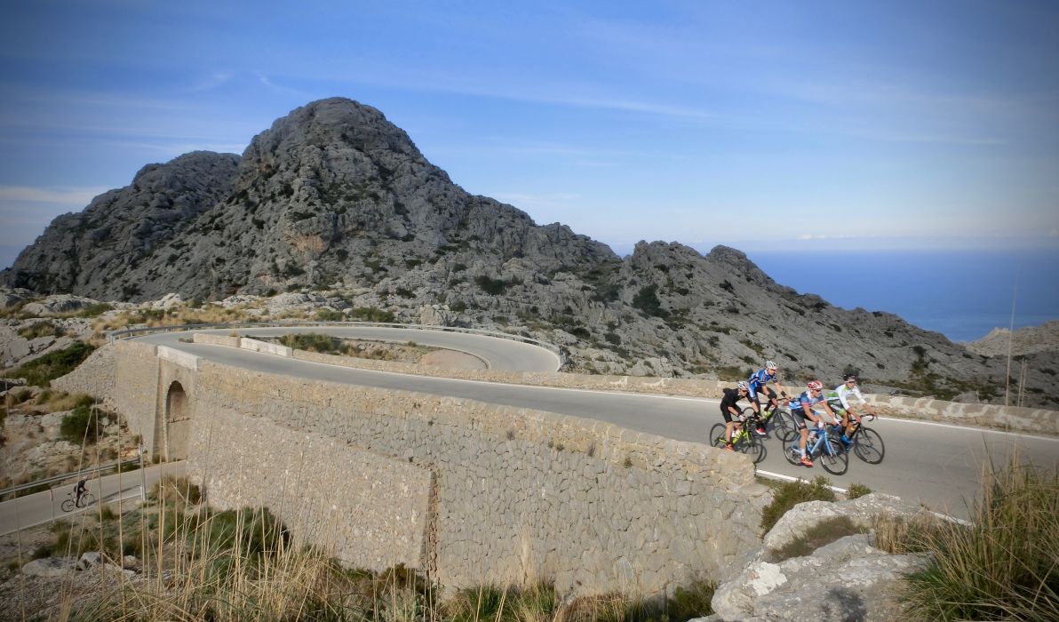 Auffahrt von Sa Calobra