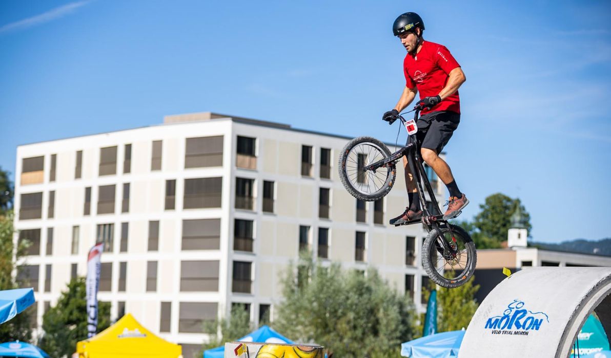 Thomas Pechhacker beim Weltcup in der Schweiz (Foto: Zubiko)