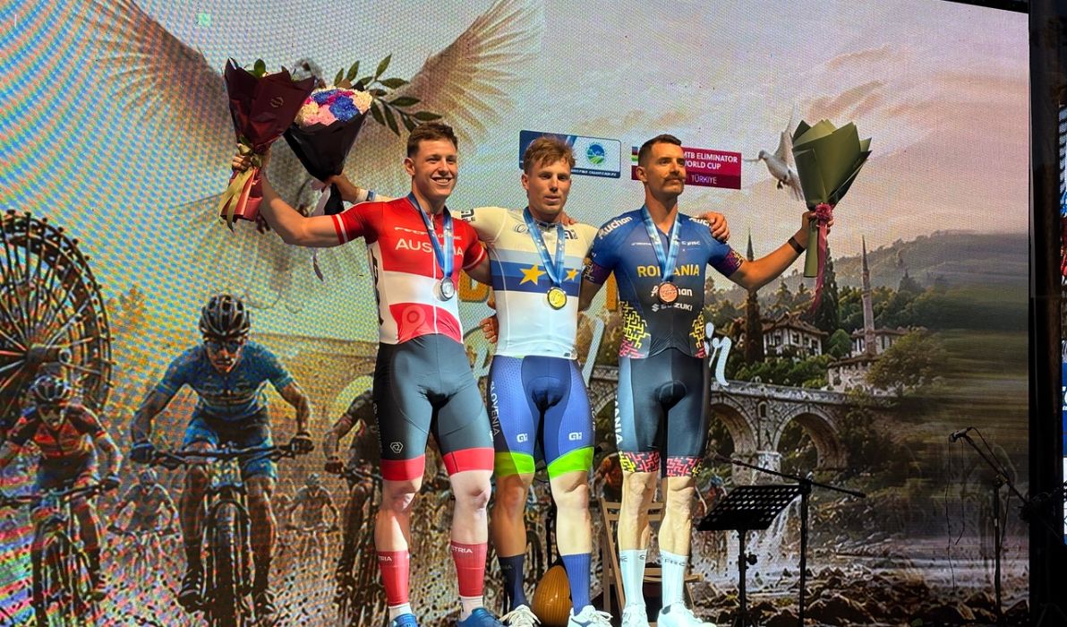 Theo Hauser gewinnt Silber bei der Mountainbike-Eliminator-EM in der Türkei (Foto: privat)