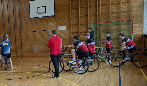 Hallenradsport-Training