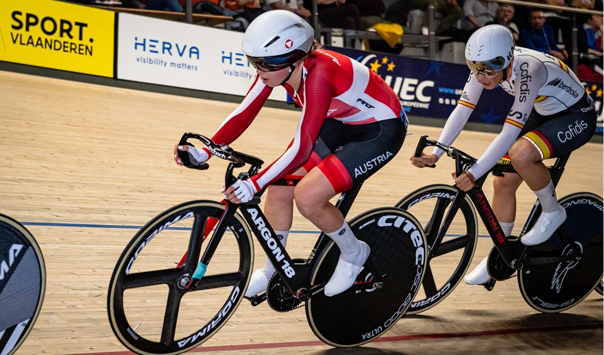 Tim Wafler bei den Weltmeisterschaften 2024 in Kopenhagen (Foto: Arne Mill/Cycling Austria)