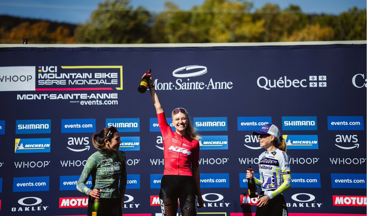 Katharina Sadnik sichert sich als erste &Ouml;sterreicherin den Gesamtsieg im Short Track Weltcup (Foto: Monica Gasbichler)