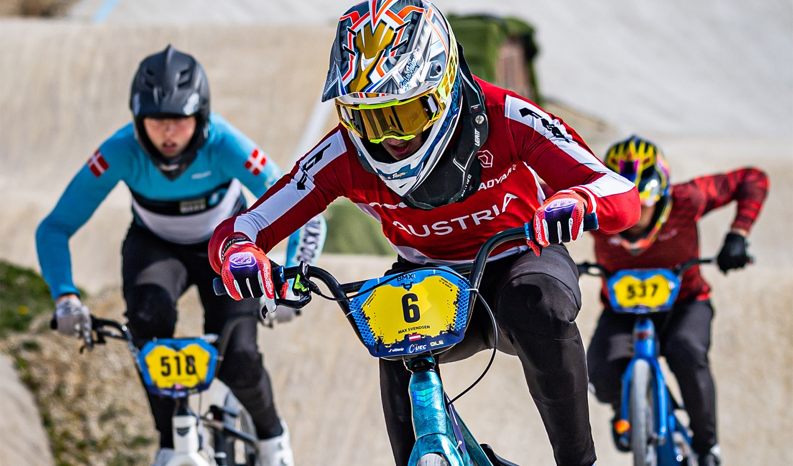 Vollgas ging es in Verona f&uuml;r &Ouml;sterreichs BMX-Team zur Sache (Foto: Nico van Dartel/Cycling Austria)