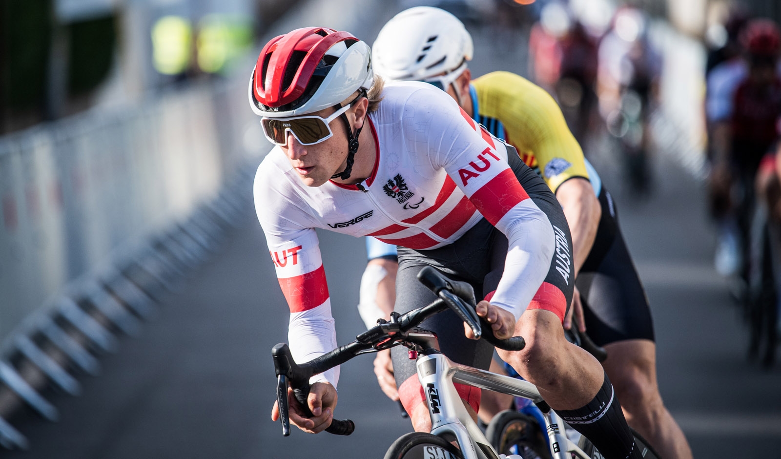 Franz-Josef L&auml;sser im Stra&szlig;enrennen (Foto: Drew Kaplan/Cycling Austria)